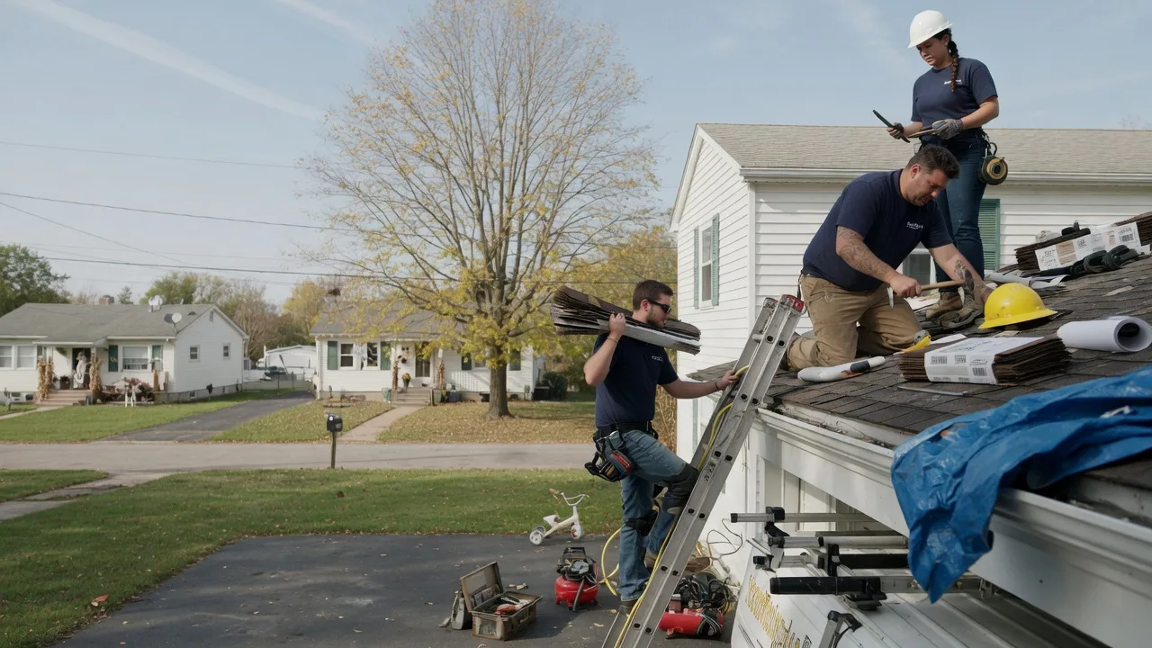Local Roofing Contractors in Hoffman, IL near me